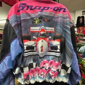 Snap-on Men's Racing Jacket - Multicolor